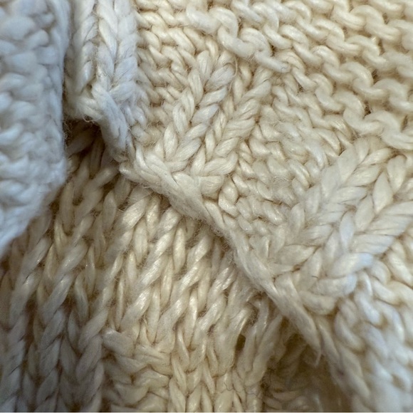 Ralph Lauren Women’s Open Knit LINEN Sweater Crew Neck Long Sleeve Sz S - Picture 10 of 13